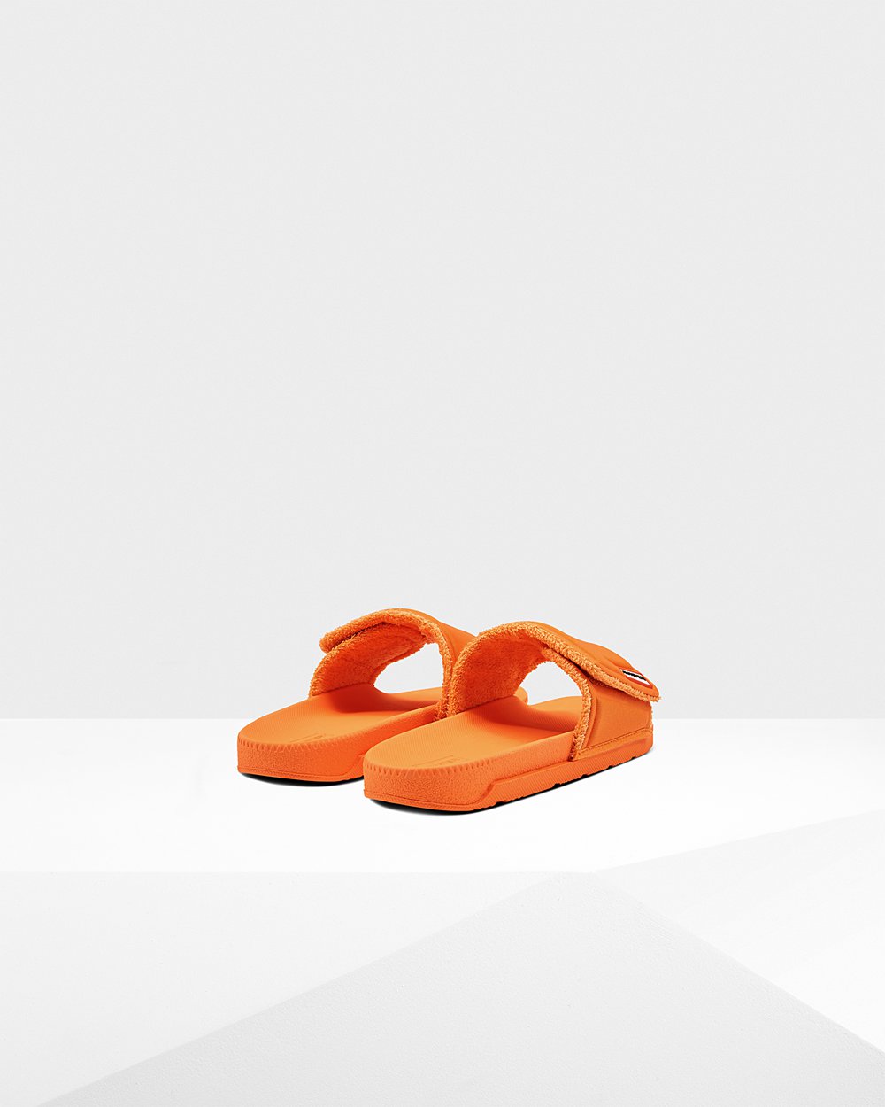 Hunter Original Adjustable Slides - Online Shop Womens Orange - GTIHVA285